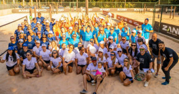 Beach Favela promove ação beneficente no CT Lucas Sousa e arrecada mais de 30 mil absorventes contra a pobreza menstrual.